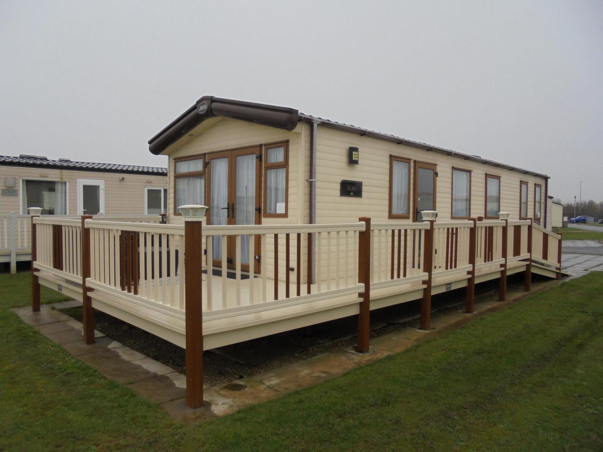 The Grange Ingoldmells: Elan 6 Berth, Central Heated, Wrap Around Decking エクステリア 写真