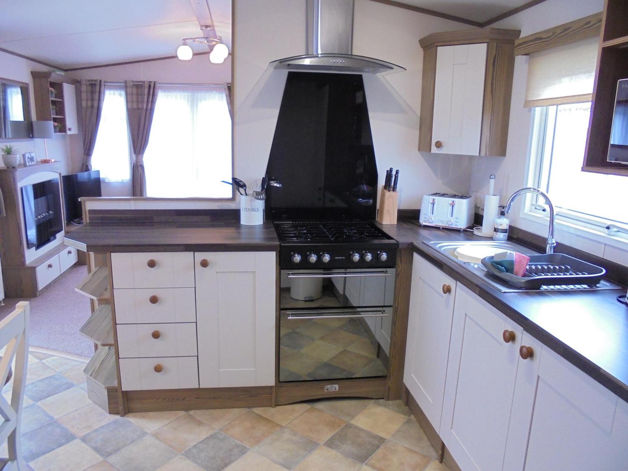 The Grange Ingoldmells: Elan 6 Berth, Central Heated, Wrap Around Decking エクステリア 写真